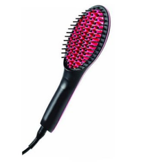 Electric Hair Straightening Brush and Straightener