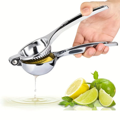1pc Stainless Steel Lemon Juicer - Manual Efficient Juice Press, Easy to Use, for Home Use, Fits Various Fruits, Easy to Clean
