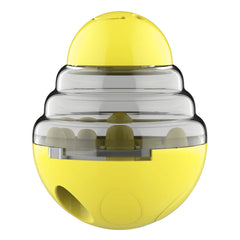Dog Interactive Food Dispenser Toys Small Dogs Cats Pet IQ Training Improve Kitten Puppy Slow Shaking Leak Feeder Food Container