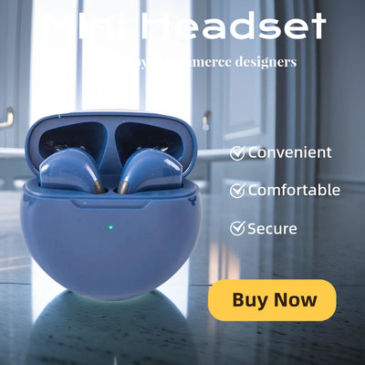 Mini Bluetooth Headset Wireless Portable Earpiece Handsfree Communication Earphones with Microphone for Mobile Phone Headphoens