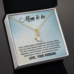 Mom To Be, Love Your Husband Alluring Beauty Necklace