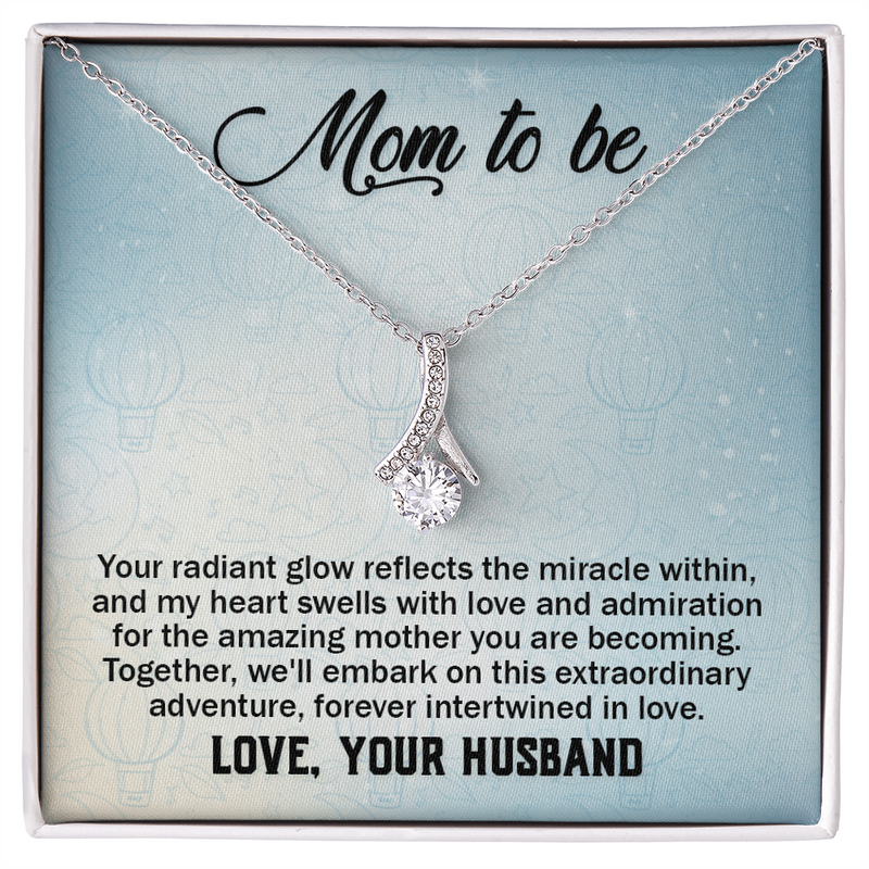 Mom To Be, Love Your Husband Alluring Beauty Necklace