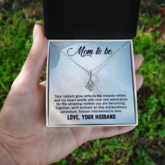 Mom To Be, Love Your Husband Alluring Beauty Necklace