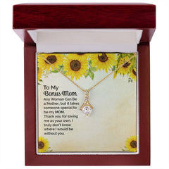 To My Bonus Mom Necklace