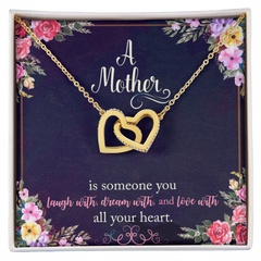 A Mother Interlocking Hearts Necklace