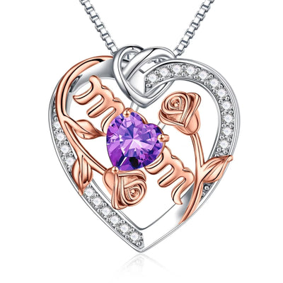Silver Mom Pendant