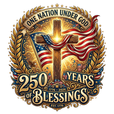 Patriotic Cross 250 years